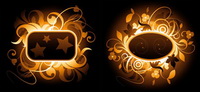 Vector pattern border