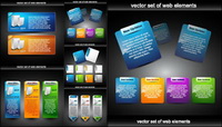 Web design decorative elements vector material -2