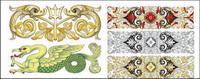 Vector Chinese classical patterns