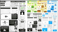 Web Design Elements 01 - Vector