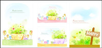 warm and sweet Vector background