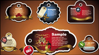 Label material 04-- vector material