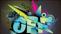 Three-dimensional character theme vector material -3