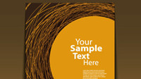 Messy lines background material 02 - vector