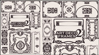 European background pattern material 03 - vector