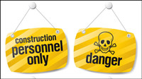 Fine listing and tags - vector
