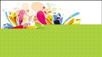 Colorful design elements vector material -1