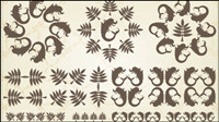 European classic pattern 02 - vector