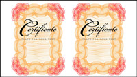 Fine security pattern border 04 - vector