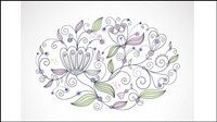 Fine background pattern 02 - vector