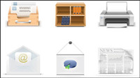 Office class icon - vector