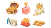 Business website icon 02 - vector