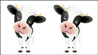 Cute cartoon image 02 - vector