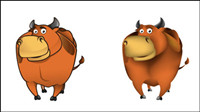 Cute cartoon image 01 - vector