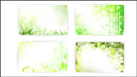 Vector dynamic background material
