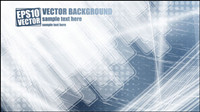 Brilliant dynamic flow line background 01 - vector
