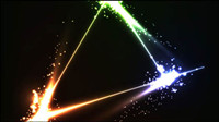 Bright stars background 02 - vector material