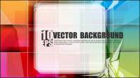 Brilliant fashion background 05 - vector material