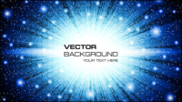 Starry background 01 - vector material