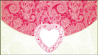 Heart-shaped Valentine