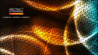 Dynamic flow line pattern 03 - vector material