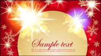 Festive gift material 05 - vector material