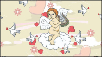 Angel illustrator 04 - vector material