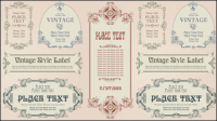 European pattern border 03 - vector material