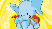 Cartoon image 05 - vector material