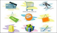 Credit card icon vector