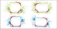 Vector Ribbon bulletin board material