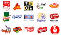 Beverage and Food LOGO Vector material -2