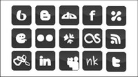 RSS feed twitter facebook png icon