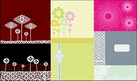 Simple lovely pattern vector