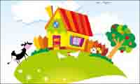 Cartoon Landscape Vector