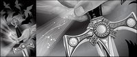 CG style black-and-white illustrations vector material