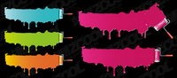 Vector paint brush material-3