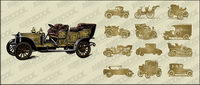 Vector classic cars