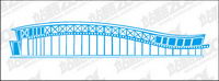 National Stadium vector material