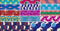 Classical vector graphics tiled background material-3