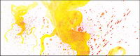 Before the ink watercolor picture material-031