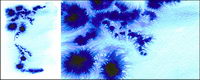 Before the ink watercolor picture material-008