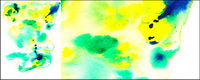 Before the ink watercolor picture material-007