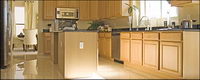 Continental classical style kitchen picture material