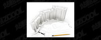3D buildings and the floor plan -6
