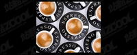 Overlooks the picture quality coffee background material