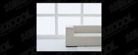 Modern living room boutique picture material-8