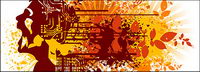 Vector material nostalgia