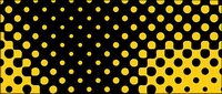 Netted outlets and yellow background material vector