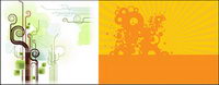 Design and background vector